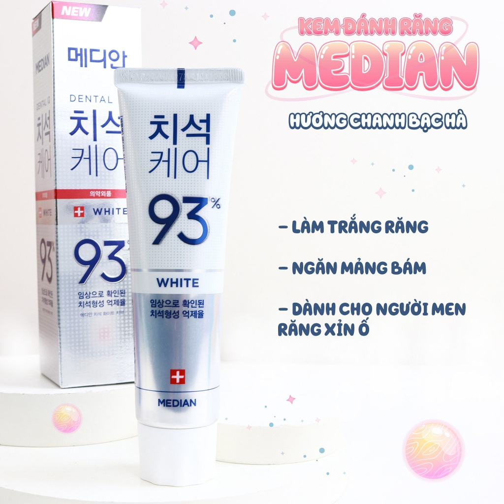 Kem đánh răng Median Dental IQ Orignail 93% 120g