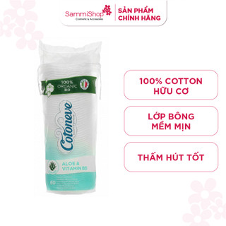 Bông tẩy trang hữu cơ maxi 2 trong 1 cotoneve
