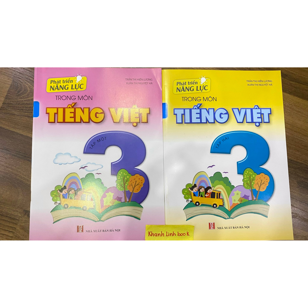 Sách - Combo Phát triển năng lực trong môn Tiếng việt lớp 3 - tập 1 + 2