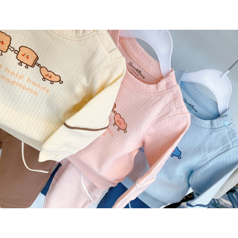 Goodmama - Bộ dài chất dầy thu đông cho bé