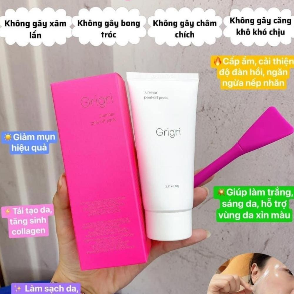 Peel da collagen nano căng bóng Real collagen fit + Peel da Grigri iluminar Hàn Quốc Giúp da trắng sáng, mịn màng 50ml | BigBuy360 - bigbuy360.vn
