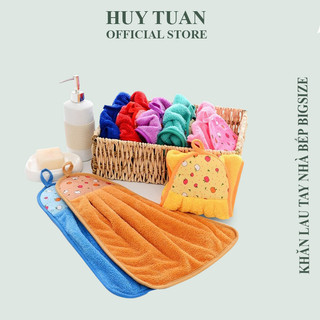 COMBO 4 khăn lau tay nhà bếp tiện dụng size to