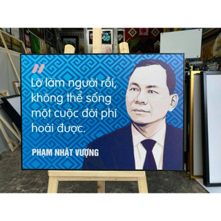 tranh canvas slogan- khẩu hiệu- động lực