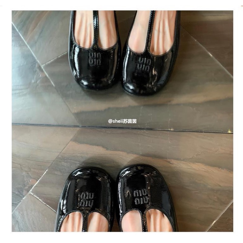 Giày búp bê hở gót