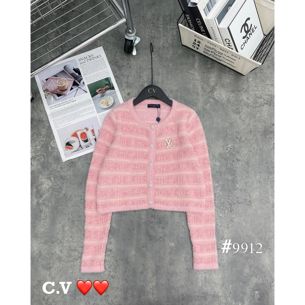 Áo cardigan len crotop hàng QCL1