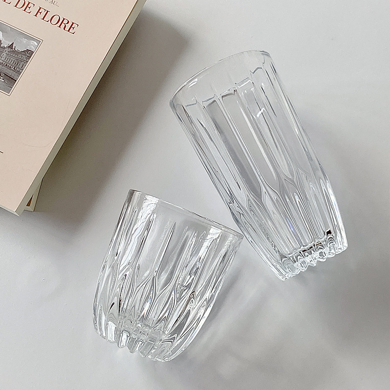 Ly Thủy Tinh Sọc Khía