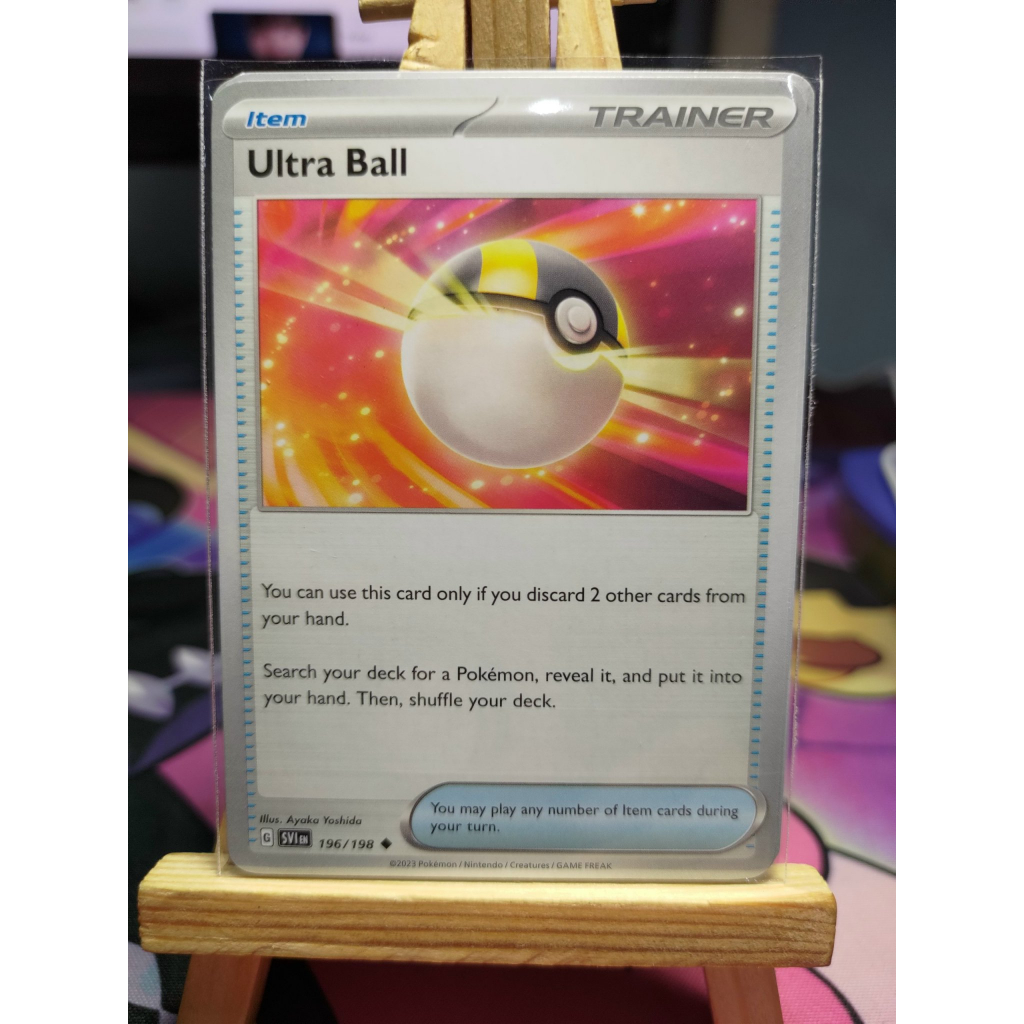 Thẻ Pokemon Ultra Ball - 196/198 - Uncommon - SVIEN