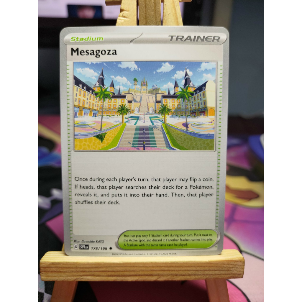 Thẻ Pokemon Mesagoza - 178/198 - Uncommon - SVIEN
