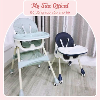 Ghế ăn dặm umoo điều chỉnh độ cao ngả lưng gấp gọn có bánh xe um-05117 um-05145 mới nhất 2024