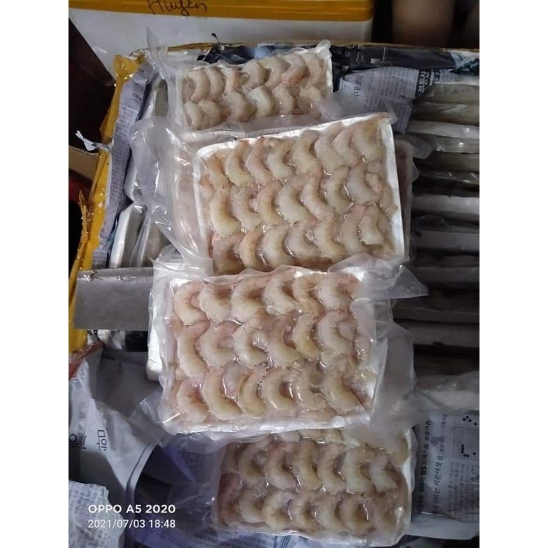 Nõn tôm sắt sạch sạn 81k 1khay 0.5kg