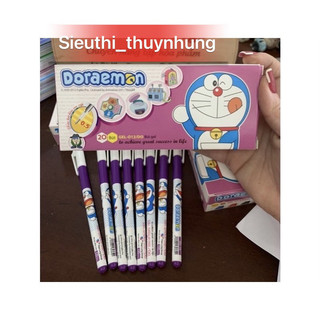 Combo 10 bút gel nước doremon mực tím