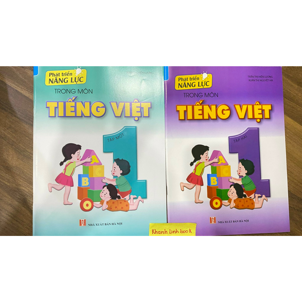 Sách - Combo 4 cuốn phát triển năng lực trong môn toán + tiếng việt 1