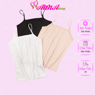 Áo lót lá học sinh dài vải lụa sữa hai dây nhỏ, thiết kế đơn giản, có size XL (MS 04099) Anna Shop