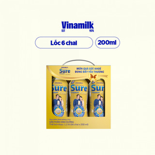 Sữa bột pha sẵn Sure Prevent Gold - Lốc 6 chai 200ml