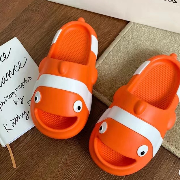 Dép bánh mì cá hề mềm mại và thoải mái， Sự kết hợp hoàn hảo của EVA co giãn