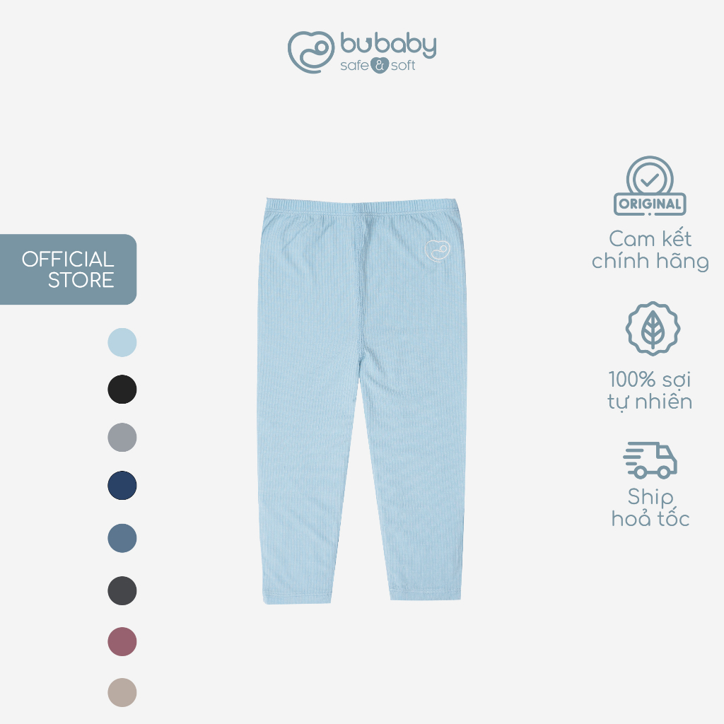 Quần legging BU Baby cho bé chất liệu sợi gỗ sồi Molist BMD410001 | Quần áo BU Baby chính hãng