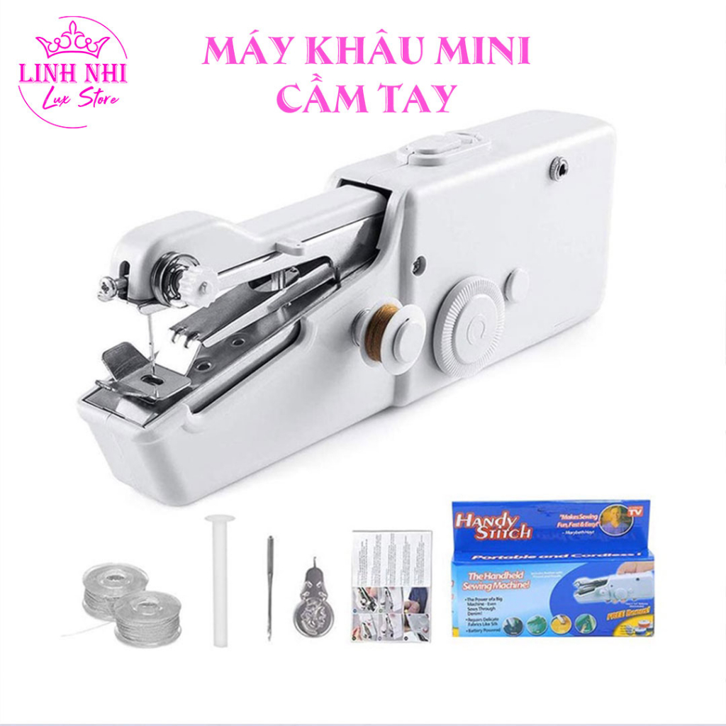 Máy Khâu Cầm Tay Handy Stitch - Máy May Mini Cầm Tay Gia Đình Nhỏ Gọn, Tiện Dụng - Linh Nhi Lux Store