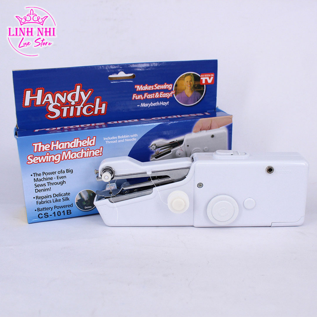 Máy Khâu Cầm Tay Handy Stitch - Máy May Mini Cầm Tay Gia Đình Nhỏ Gọn, Tiện Dụng - Linh Nhi Lux Store