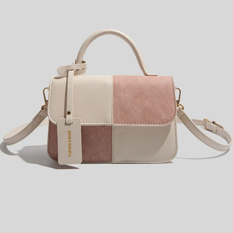 Túi Xách Tay Phối 2 Màu Túi Đeo Chéo Nữ Phong Cách Hàn Quốc Nhiều Ngăn Màu Sắc Sang Trọng Bắt Mắt Mẫu Mới 2023 T03