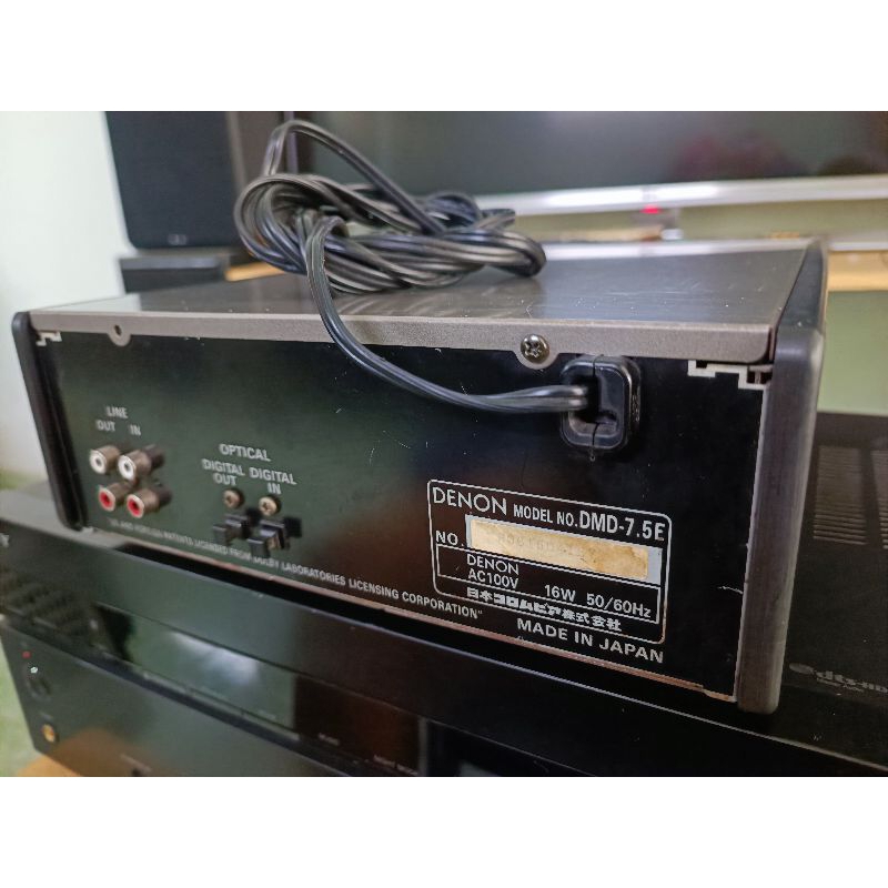 Đầu phát MD Denon size trung cao cấp Dùng làm Giải mã DAC