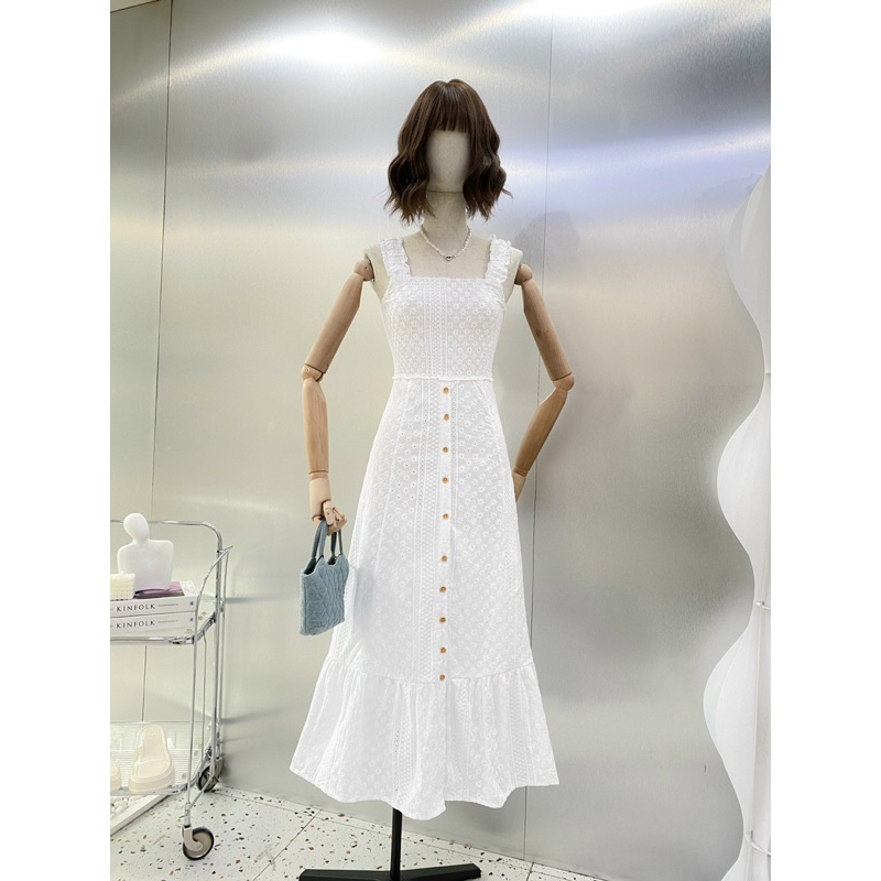 ĐẦM REN 2 DÂY   -  F05001