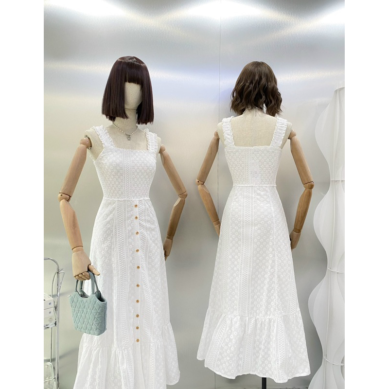 ĐẦM REN 2 DÂY   -  F05001