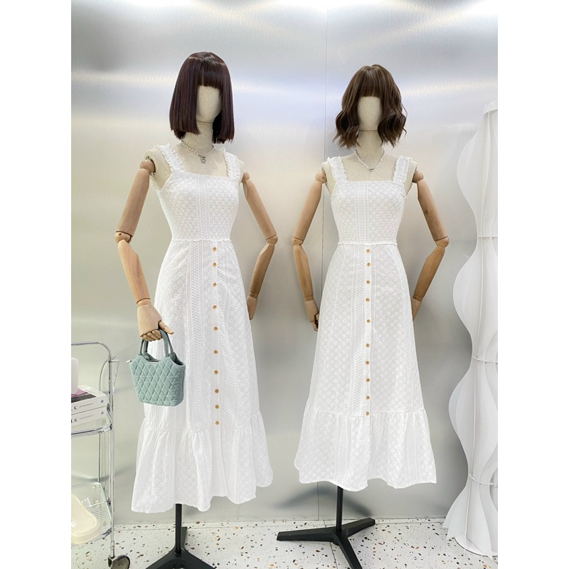 ĐẦM REN 2 DÂY   -  F05001