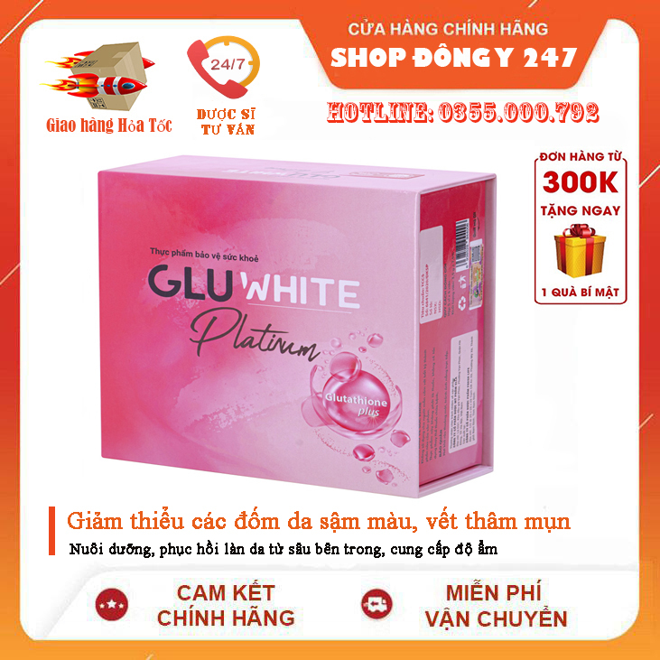 ❤️ – GIẢI PHÁP TRẮNG DA ĐỘT PHÁ hộp 30 viên