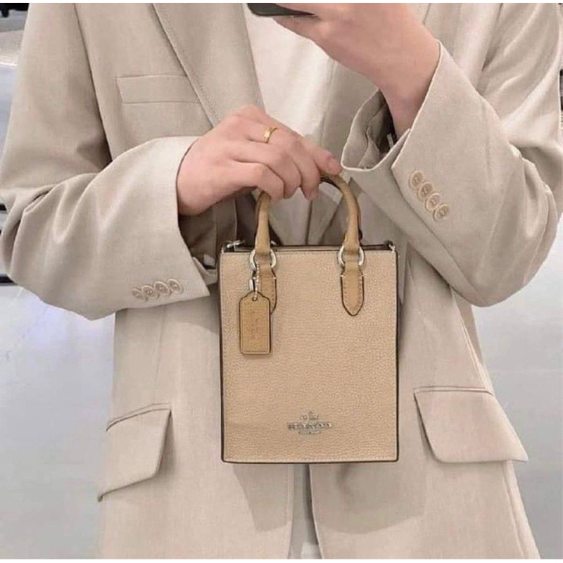 Túi coach north south mini tote