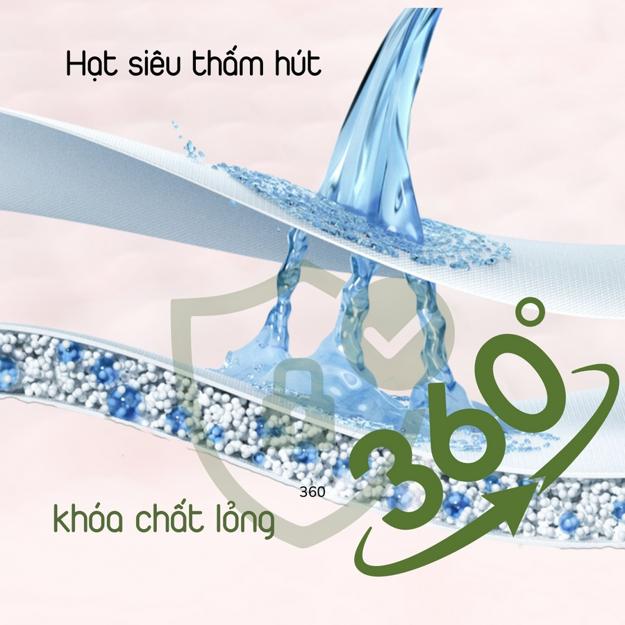 Băng vệ sinh ban ngày Yeonchi Premium có cánh 245mm Hàn Quốc siêu thấm siêu mỏng 0.1cm