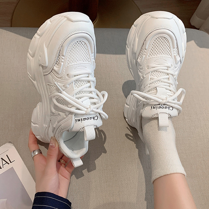 Giày thể thao nữ ST88 2023 phong cách Hàn Quốc - sneaker độn đế 6cm