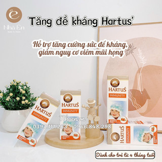 Hartus immunity siro tăng sức khoẻ cho bé, nâng miễn dịch cho trẻ 150ml