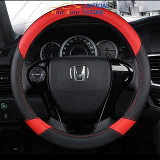 Bọc vô lăng ô tô cao cấp xe hơi xe con xe tải xe khách bằng da PU đẹp MINTAUTO BVL001