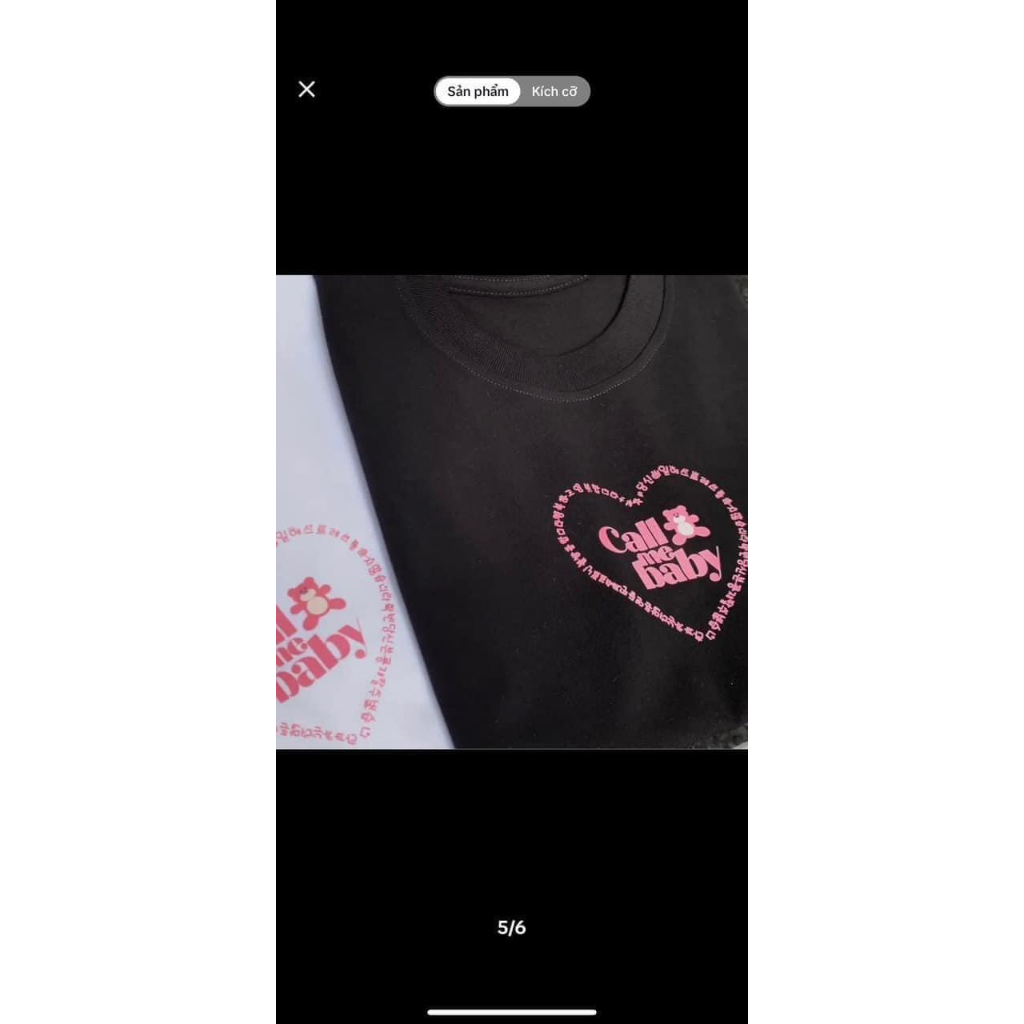 Áo phông nữ áo thun nữ BABY TEE cổ tròn tay ngắn in chữ CALL BABY hottrend PANOSI - A94