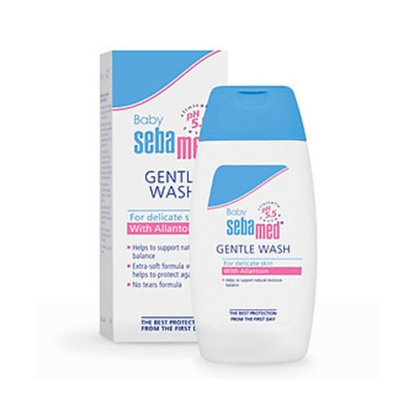 Sữa tắm gội dịu nhẹ cho trẻ sơ sinh và trẻ nhỏ Sebamed pH5.5 200ml