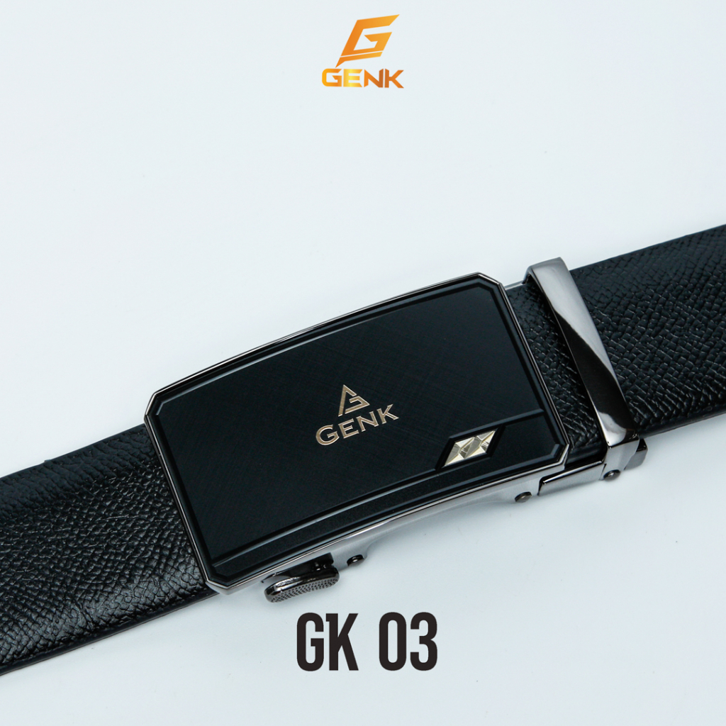 Thắt Lưng Dây Nịt Nam Da Luxury Thương Hiệu Genk-GDLux02