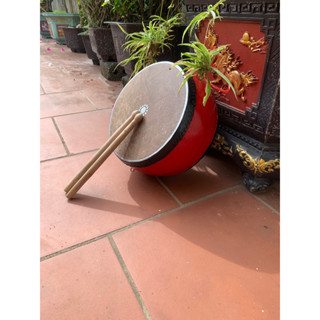 Trống trẻ em, trống trung thu, trống cúng, hát văn (mặt 30cm, cao 15cm)