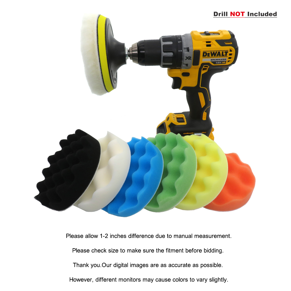 BỘ PHỚT ĐÁNH BÓNG Ô TÔ XE HƠI MÁY ĐÁNH BÓNG MÚT ĐÁNH BÓNG ĐẦU ĐÁNH BÓNG GẮN MÁY KHOAN ĐIỆN CẦM TAY