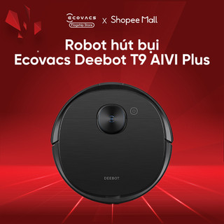Robot hút bụi Ecovacs Deebot T9 AIVI Plus - Lực hút 3000Pa - Xả rác tự động - Bản nội địa - Không khóa app