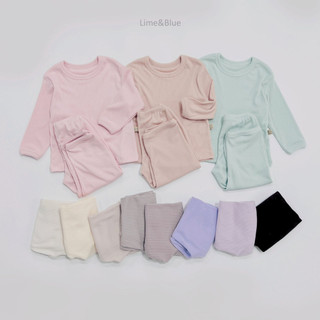 Lime&Blue bộ đồ bongbong dài Hàn Quốc cho bé