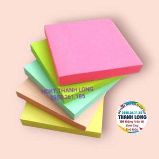 Hckt - giấy note xấp 100 tờ ghi chú - sticky note