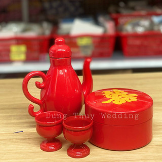 Bình - cơi trầu - ly rịu lễ đám cưới, đám hỏi
