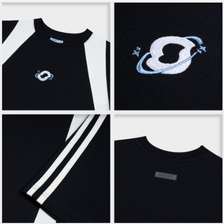 Áo thun, áo phông oversize Blokecore Outerity Sporty form rộng unisex nam nữ