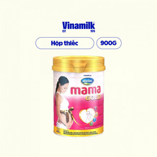 Hộp Sữa bột dành cho bà bầu Vinamilk Dielac Mama Gold - Hộp thiếc 900g Hương Vani