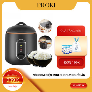 Nồi Cơm Điện Chigo Chính Hãng 1,2L, Nồi Nấu Đa Năng, Nấu Cơm, Hầm Cháo, Hấp, Luộc, Thiết Kế Chống Dính, Tiện Lợi