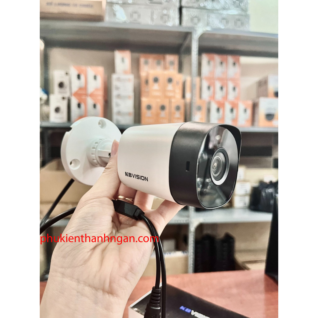 Camera 2.0MP KBVision KX-A2111C4 thân dài nhựa - Hàng chính hãng KBVISION