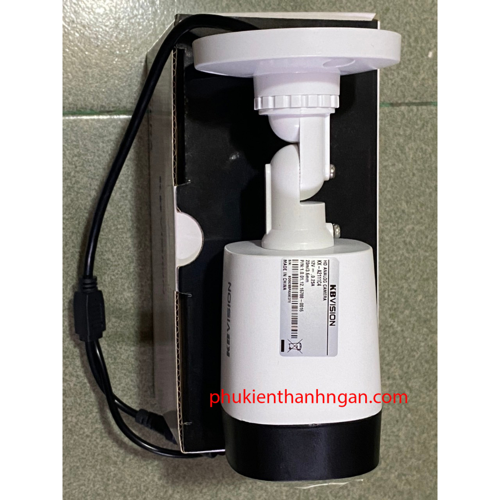 Camera 2.0MP KBVision KX-A2111C4 thân dài nhựa - Hàng chính hãng KBVISION
