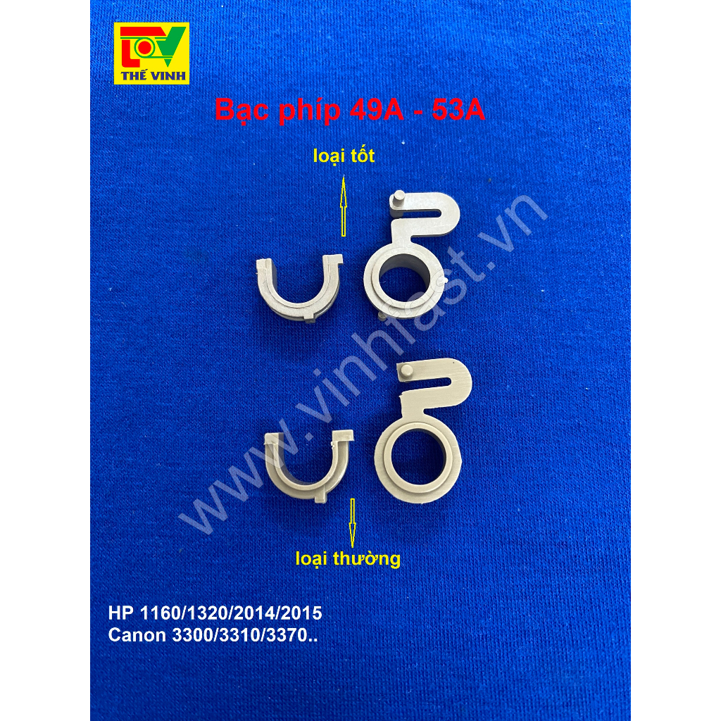 Bạc phíp rulo ép 49a - 53a MÁY IN HP 1160 - 1320 - 2014 2015 / CANON 3300