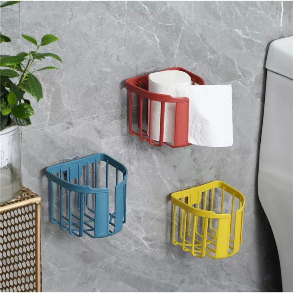 Giỏ Đựng Giấy Vệ Sinh - Giỏ Treo Tường Đựng Khăn Giấy Phòng Tắm Phòng Bếp