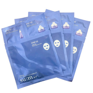 01 Mặt nạ cấp nước Sum37 xanh cho da căng mọng sáng bóng